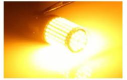 Bombilla LED X36 1157 — Amarillo
